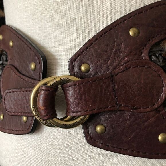 Michael Kors western beaded waist belt M/L main image 4
